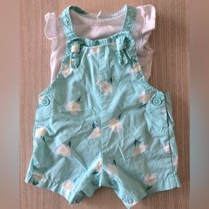 Carters overall set - 3 months